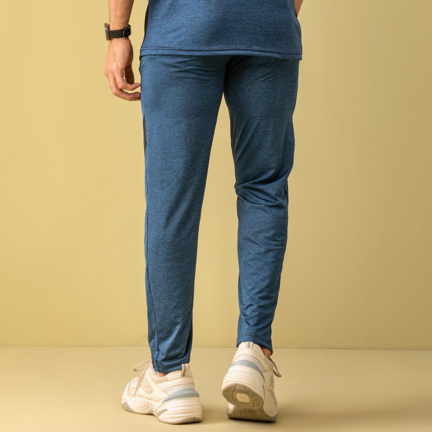 Blue Blaze Activewear Trouser (Blue & Black)