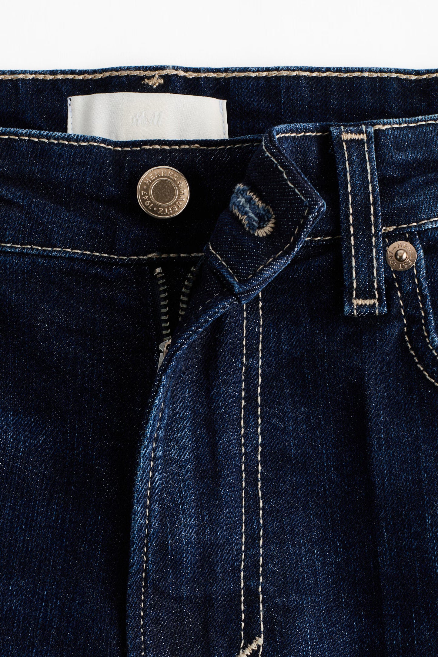 Flared High Waist Dark Blue jeans