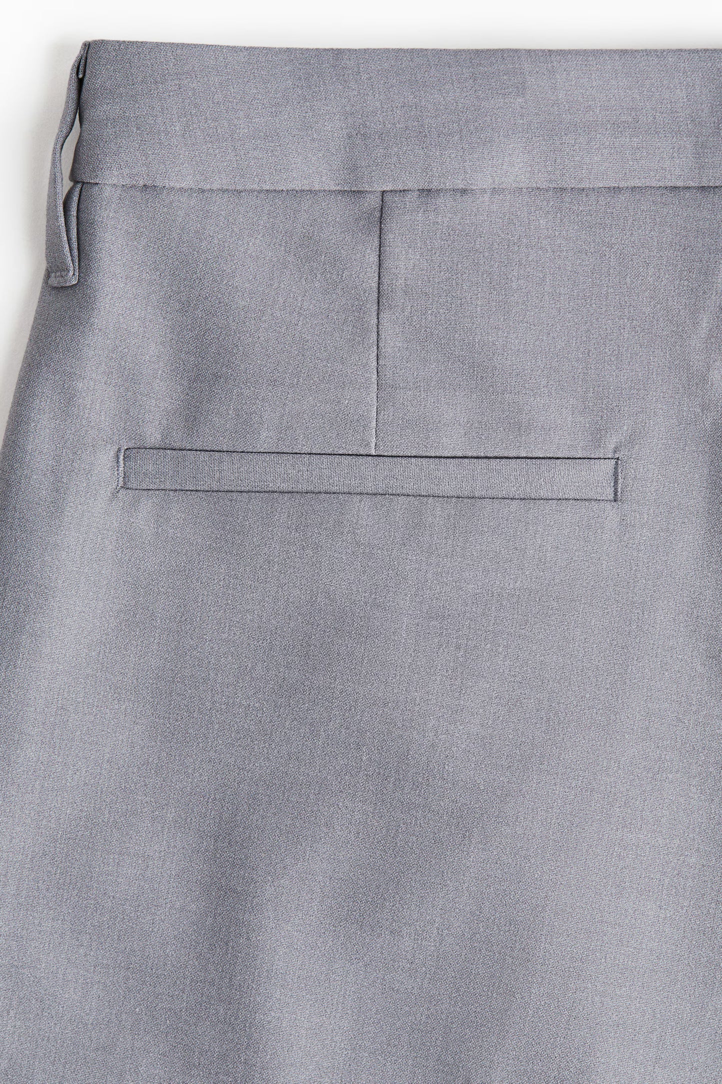 Double Pleat Straight Leg Trousers