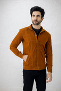 Mustard Men's Suede Jacket
