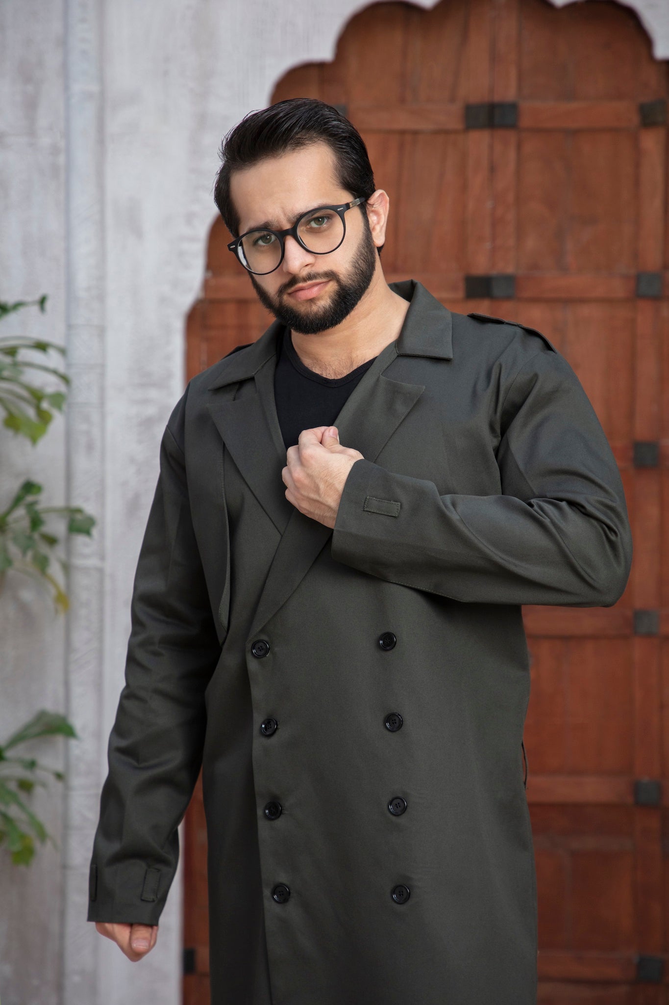 Forest Royale Men's Long Coat