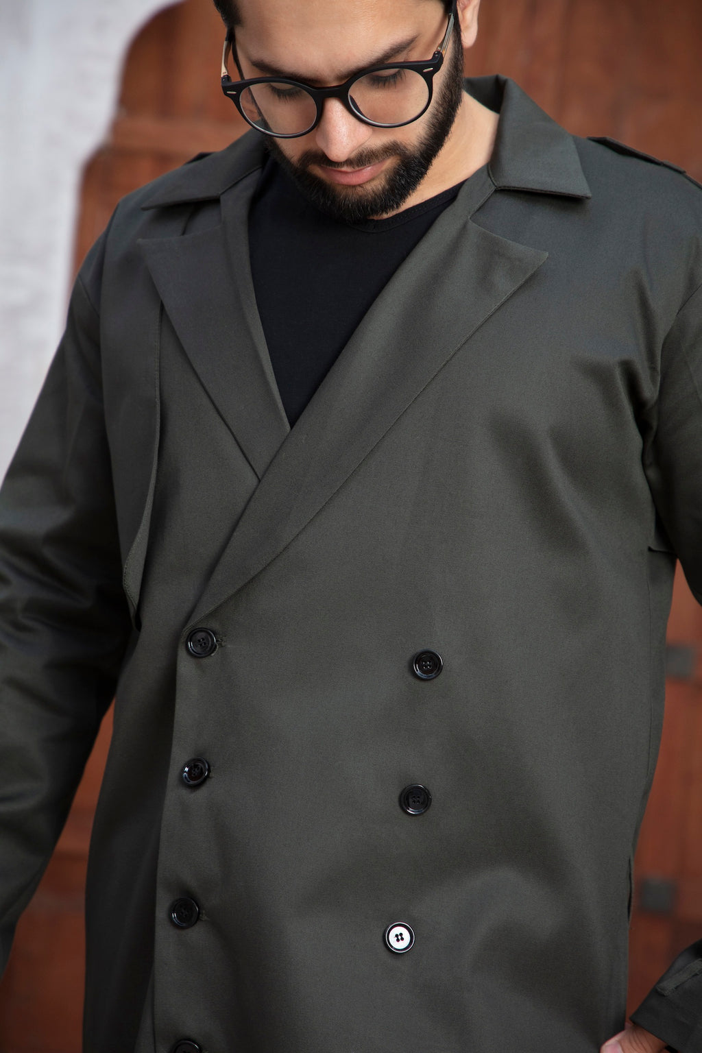 Forest Royale Men's Long Coat