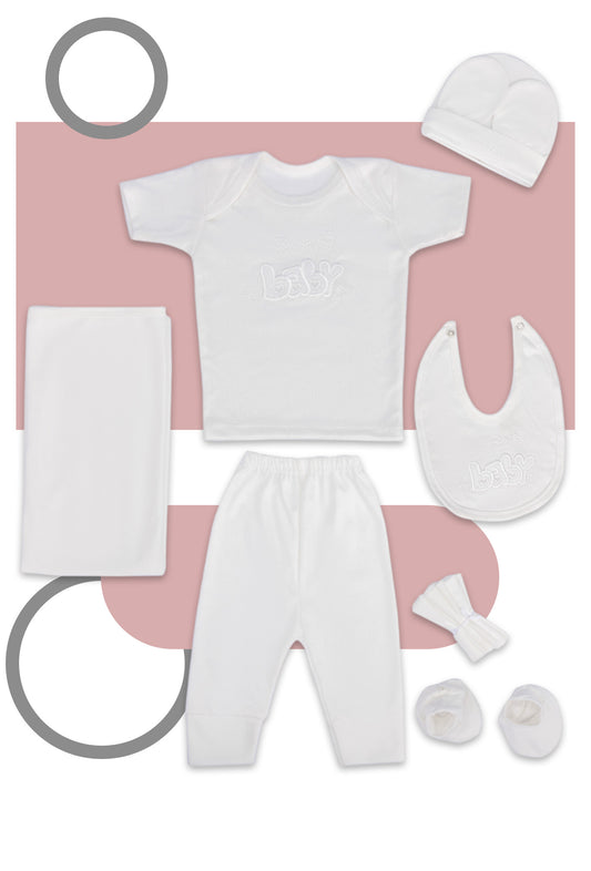 White 7-Pack Infant Set