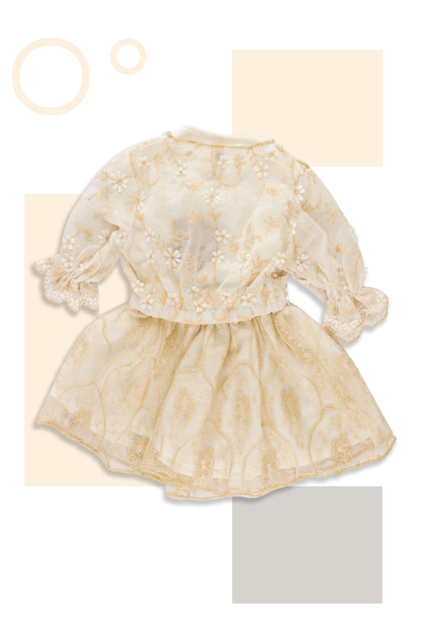 Girl's Embroidered 2 piece set