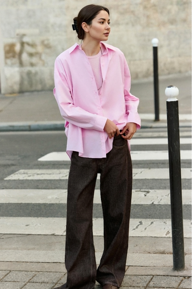 OVersized Poplin Shirt