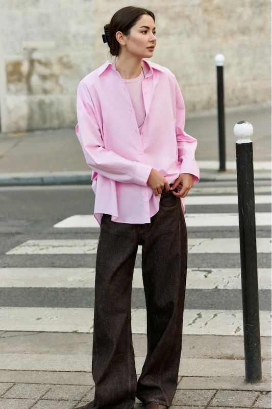 OVersized Poplin Shirt