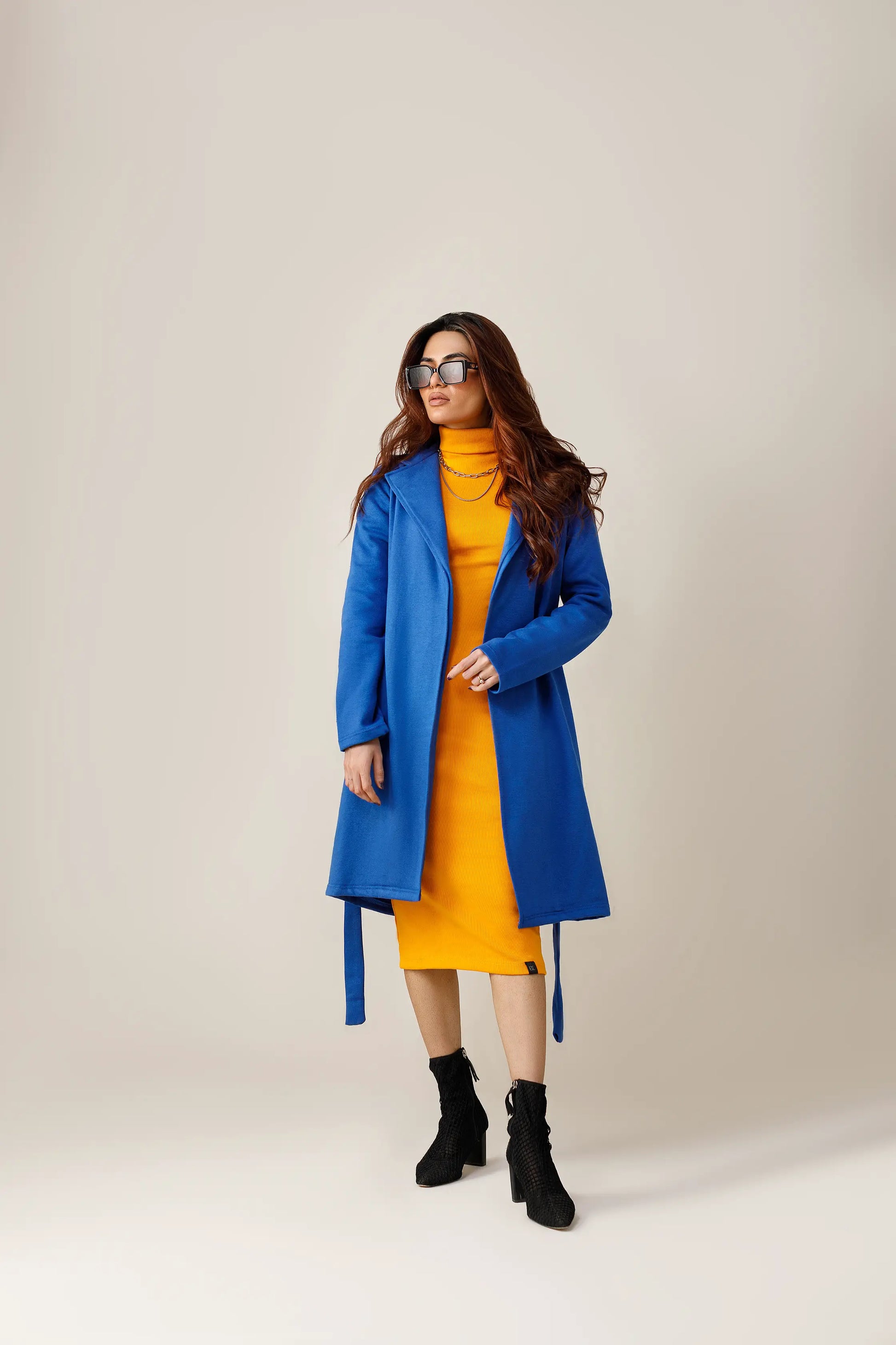 Long lapel coat clearance