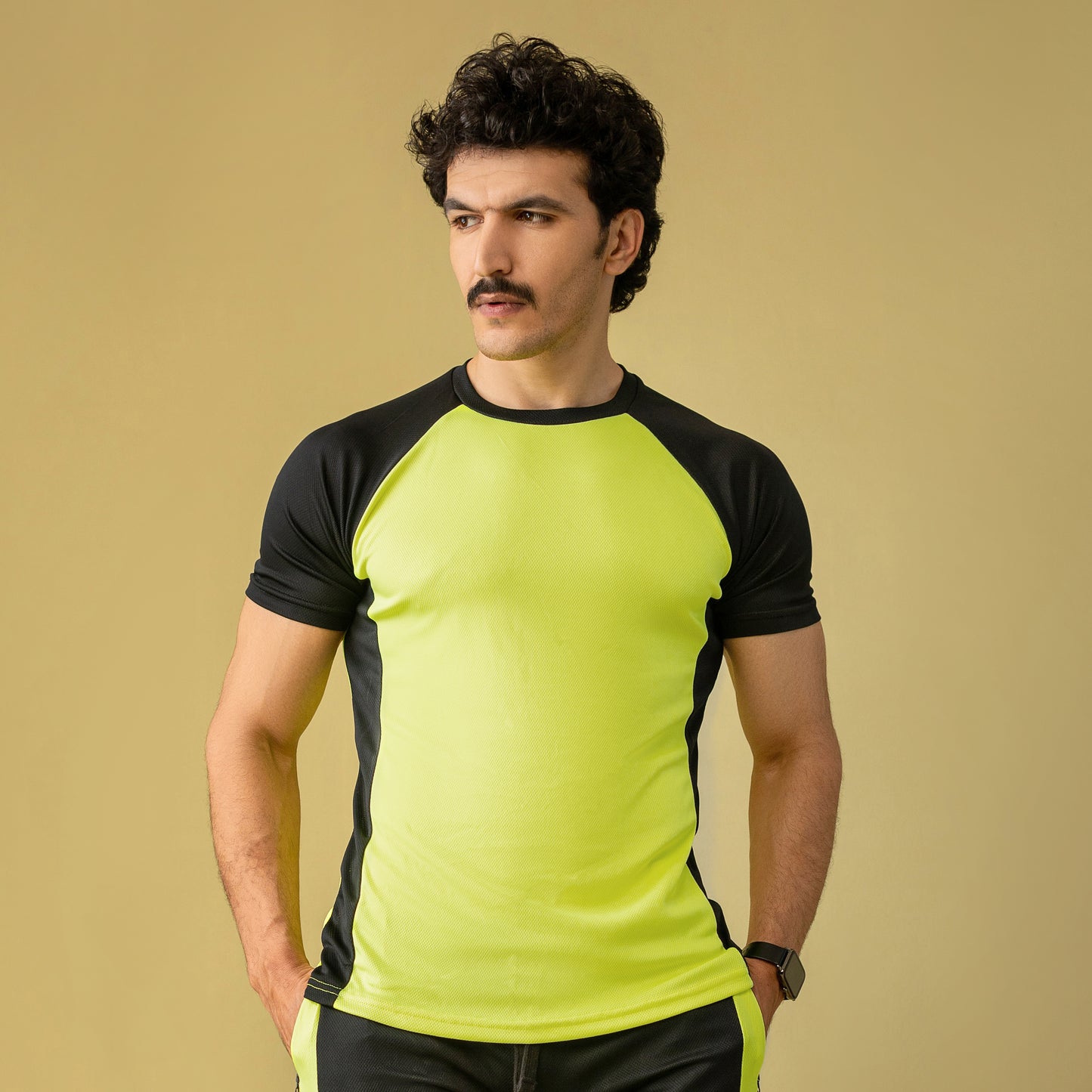 Ignite Your Performance Activewear T-shirt (Neon & Black)