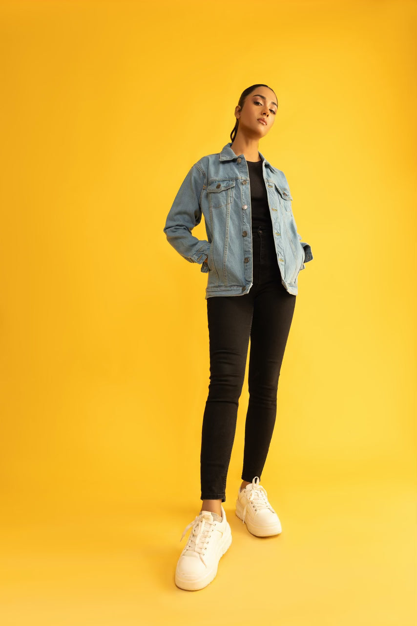 Rebel Fade Women's Denim Jacket