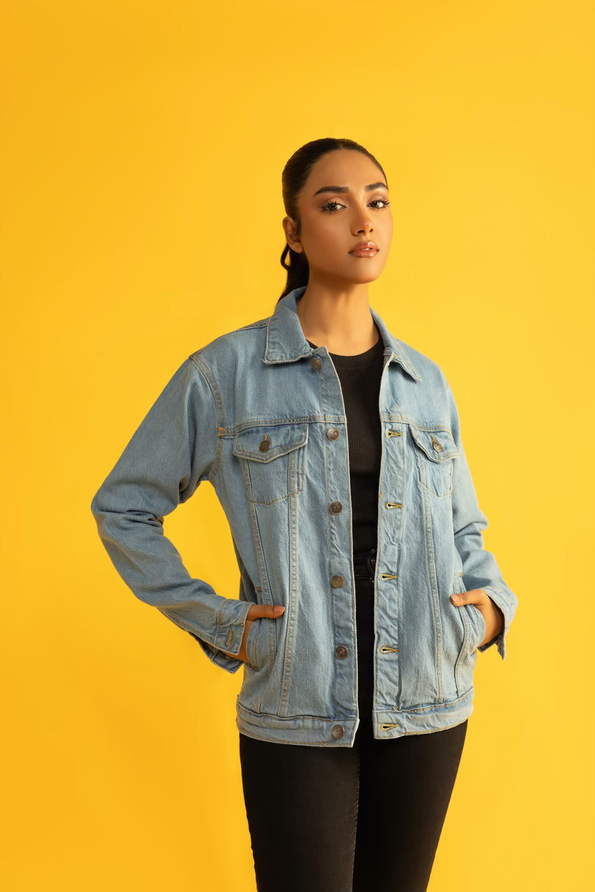 Rebel Fade Women's Denim Jacket