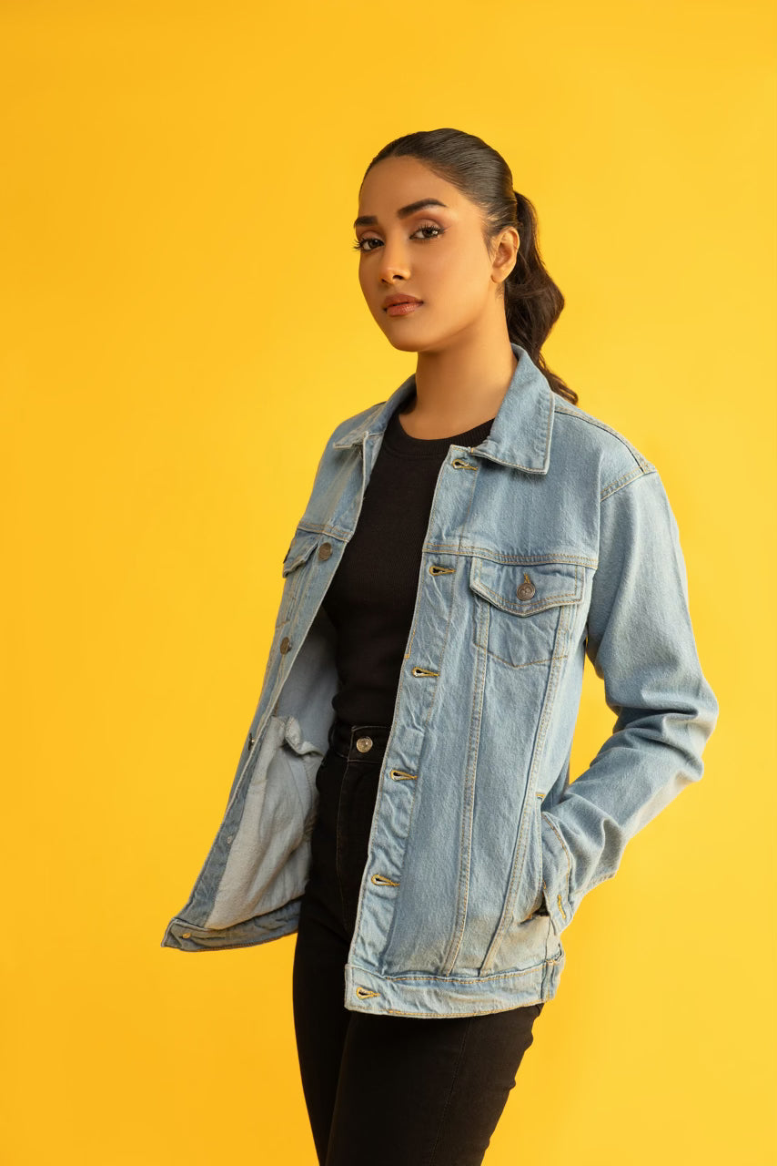 Rebel Fade Women's Denim Jacket