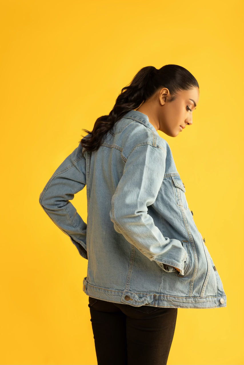 Rebel Fade Women's Denim Jacket