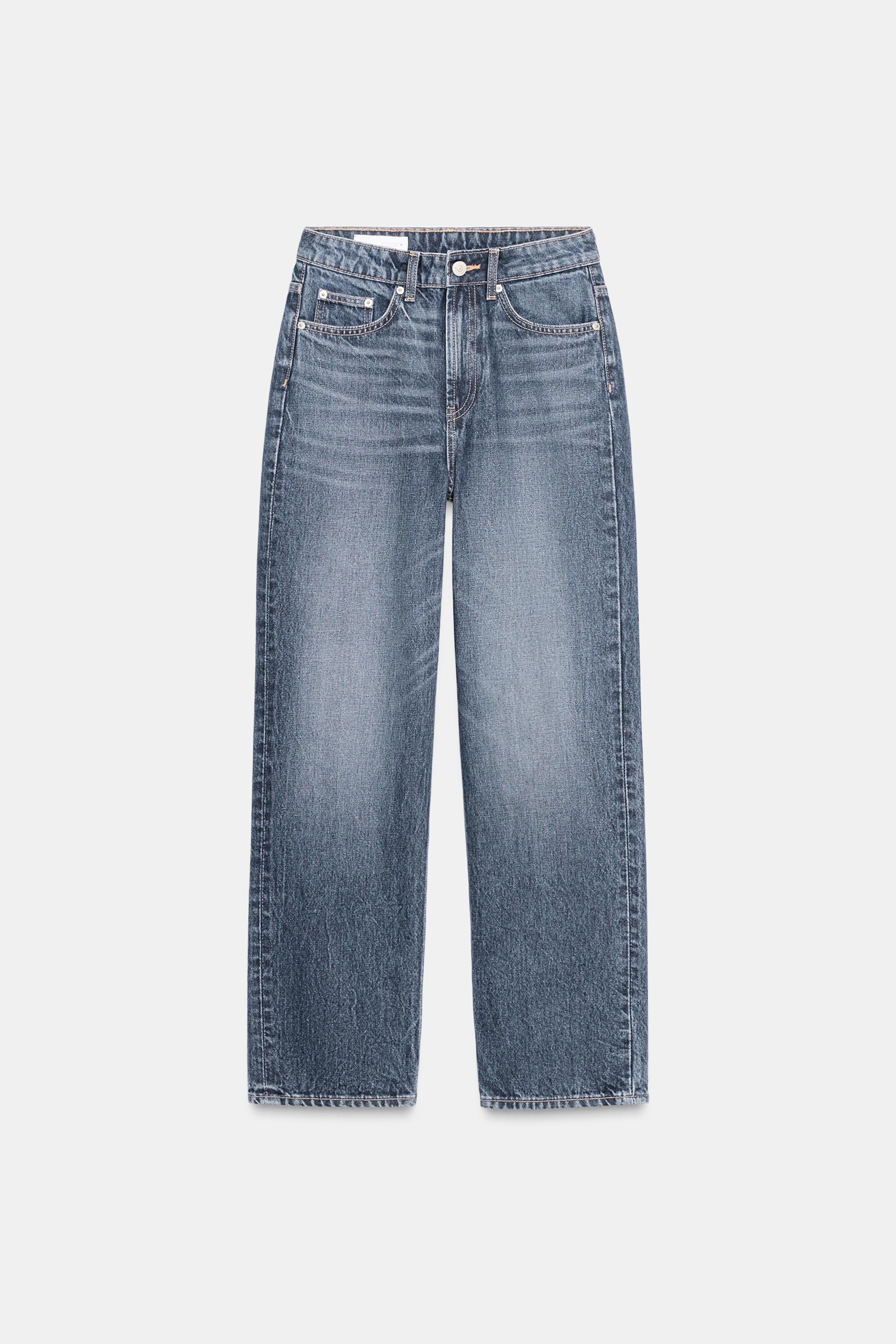 MOM High Waist Dark Blue