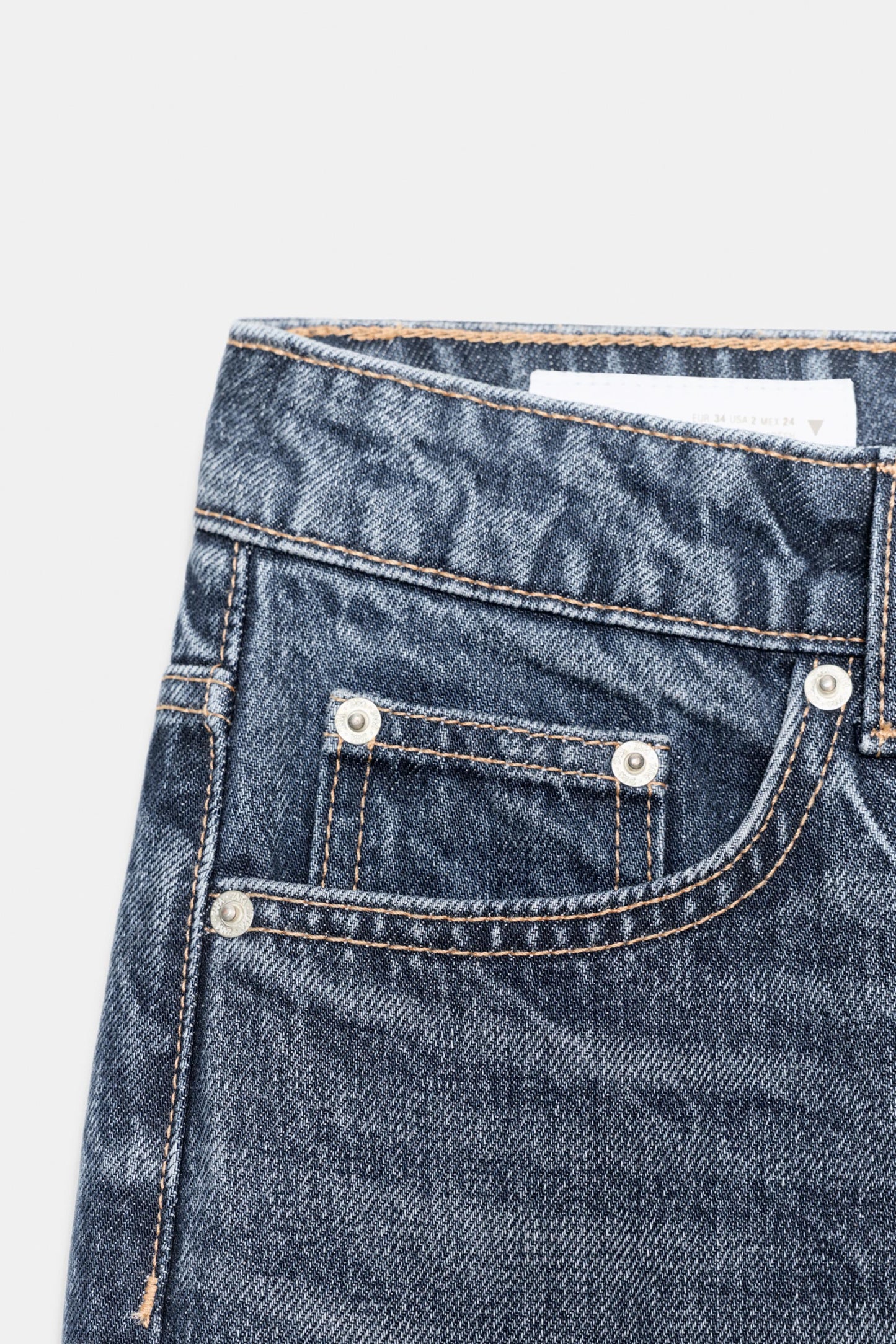 MOM High Waist Dark Blue
