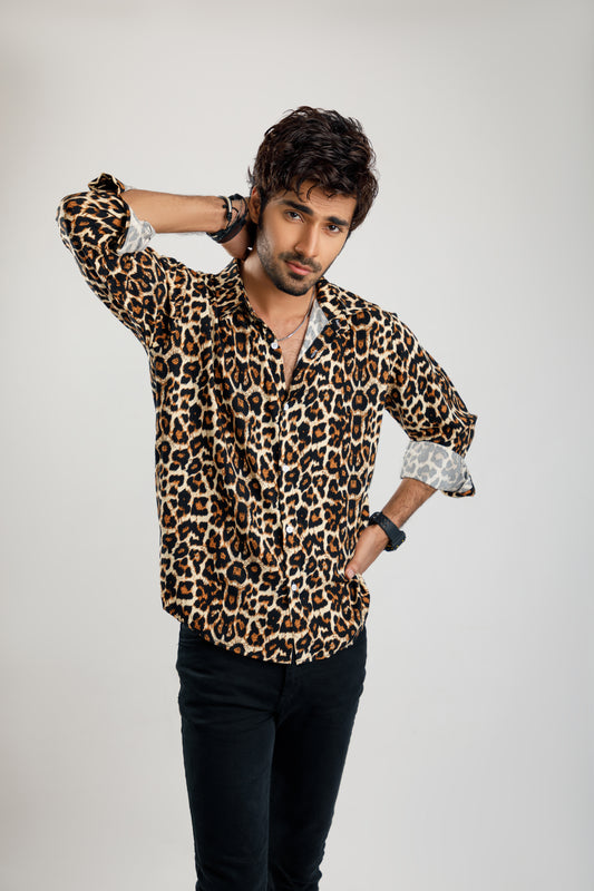 Cheetah Printed printed shirt