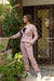 Tea pink Tracksuit with Coat and sweatpants