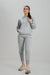 Tracksuit Heather Grey with warm hoodie and pants