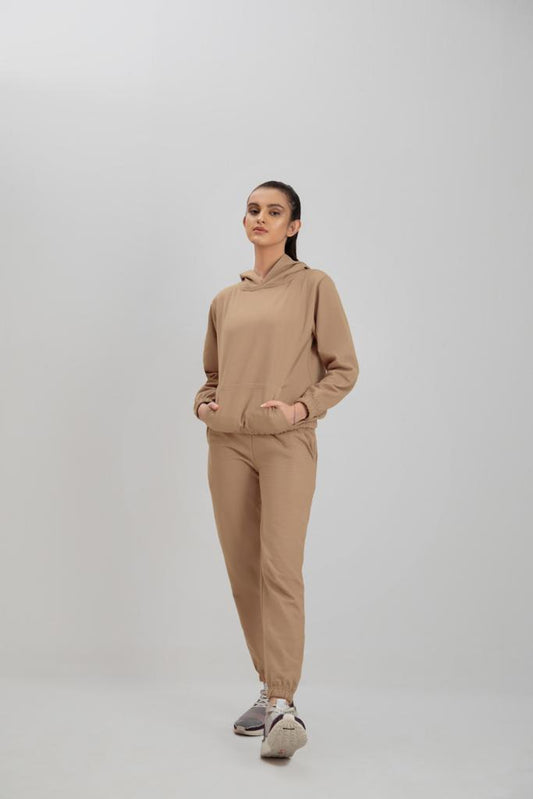 Tracksuit Crop Style Skin with warm hoodie and pants